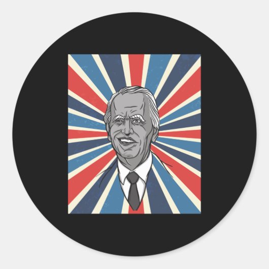 ジョー・バイデン氏大統領 ラウンドシール (正面)