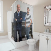 ジョー・バイデン氏大統領 |写真の追加 シャワーカーテン (インサイチュ)