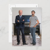 ジョー・バイデン氏大統領 |写真の追加 シーズンポストカード (正面/裏面)