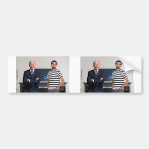 ジョー・バイデン氏大統領 写真の追加 バンパーステッカー