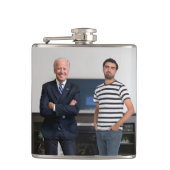 ジョー・バイデン氏大統領 |写真の追加 フラスク (正面)