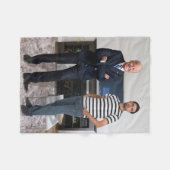 ジョー・バイデン氏大統領 |写真の追加 フリースブランケット (正面(横))