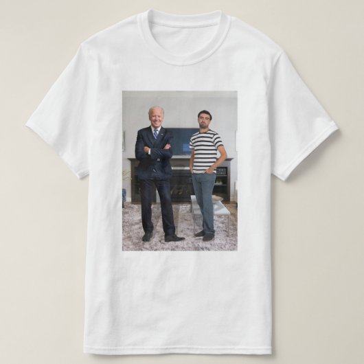 ジョー・バイデン氏大統領 |写真の追加 Tシャツ (デザイン正面)