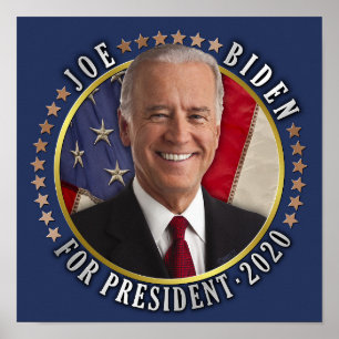 ジョー·バイデン氏氏、2020年民主党の写真社長 ポスター