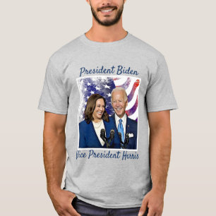 ジョー·バイデン氏社長とカマラ·ハリス2020副社長 Tシャツ