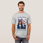 ジョー・バイデン氏社長兼Kamala Harris 2020副社長 Tシャツ (正面フル)
