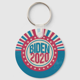 ジョー·バイデン氏2020レトロ政治 キーホルダー