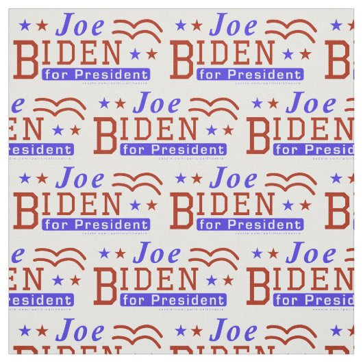 ジョー・バイデン氏2020年民主党党党党党党首 ファブリック (見本)