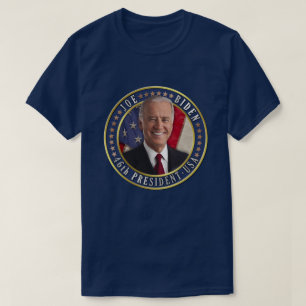 ジョー·バイデン氏46代米国総裁記念写真 Tシャツ