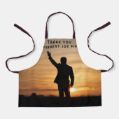 ジョー・バイデン氏 エプロン (正面)