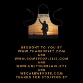 ジョー・バイデン氏 エプロン