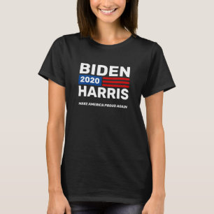 ジョー・バイデン氏・カマラ・ハリス2020キャンペーンブラック・ラリー Tシャツ