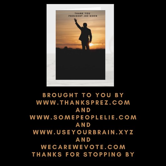 ジョー・バイデン氏 カード