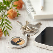 ジョー・バイデン氏 キーホルダー (側面)