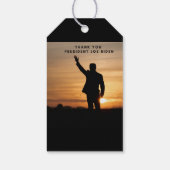 ジョー・バイデン氏 ギフトタグ (裏面)