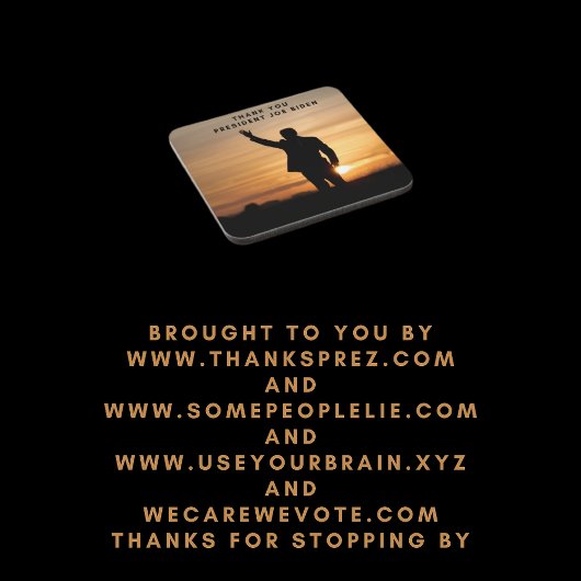 ジョー・バイデン氏 コースター