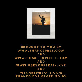 ジョー・バイデン氏 サンキューカード