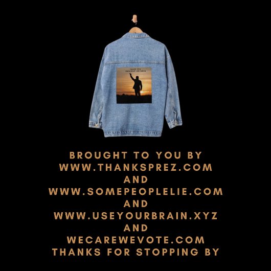 ジョー・バイデン氏 デニムジャケット