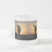 ジョー・バイデン氏 フロストグラスマグカップ (正面左)