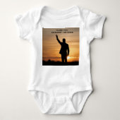 ジョー・バイデン氏 ベビーボディスーツ (正面)