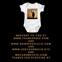 ジョー・バイデン氏 ベビーボディスーツ