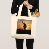 ジョー・バイデン氏 ラージトートバッグ (正面(商品))