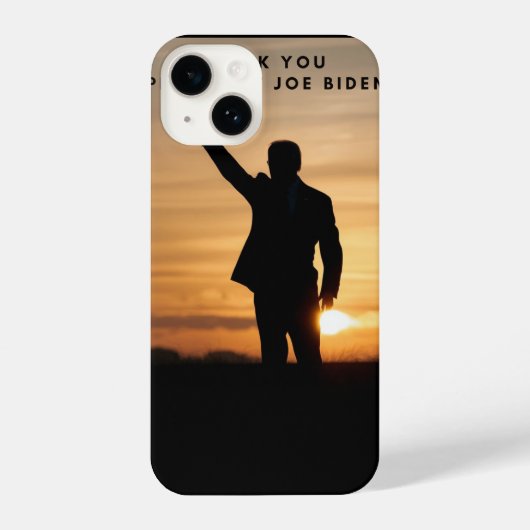 ジョー・バイデン氏 iPhoneケース (裏面)