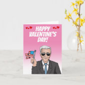 ジョー・バイデン クリスマスカード カード (黄色い花)