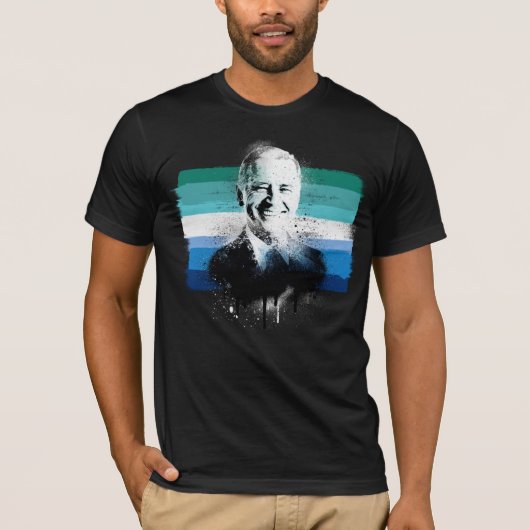 ジョー・バイデン ゲイ男性プライドTシャツ Tシャツ (正面)