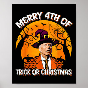 ジョー・バイデン ハロウィン トリック・オア・トリート クリスマス メリー4 ポスター