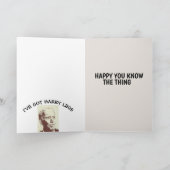 ジョー・バイデン 認知テスト 面白い 誕生日カード サンキューカード (内部)