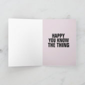 ジョー・バイデン 面白いイースターカード カード (内部)