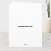 ジョー・バイデン 面白い誕生日グリーティングカード カード (裏面)