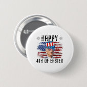 ジョー・バイデン 4th Of July ハッピーイースター 4th Of July 米国 缶バッジ (正面&裏面)