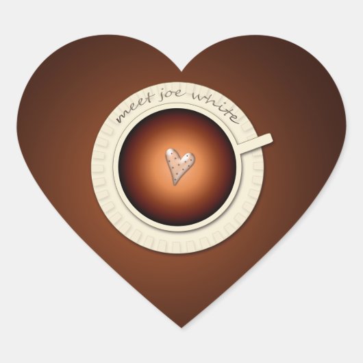 ジョー・ホワイトに会う ハートシール (正面)