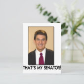 ジョー・マンチンは私の上院議員です！ ポストカード (スタンド正面)