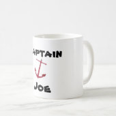 ジョー、大尉 コーヒーマグカップ (正面右)