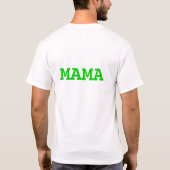 ジョー。.mama tシャツ (裏面)