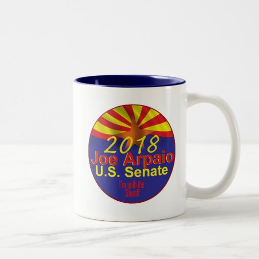 ジョーARPAIO AZ 2018年 ツートーンマグカップ (右)