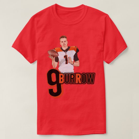 ジョーBURROWクラシックTシャツ1 Tシャツ (デザイン正面)