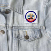 ジョーLhota NYCの市長2013年のための消防士 缶バッジ (インサイチュ)