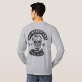 ジョーMorrisの芸術のヴィンテージのレーサーT Longsleeve Tシャツ (裏面フル)