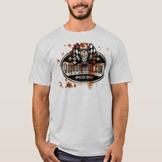 ジョーMorrisの錆の速度の店T Tシャツ (正面)