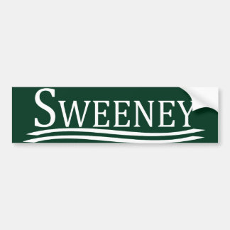 ジョーSweeneyのバンパーステッカー バンパーステッカー
