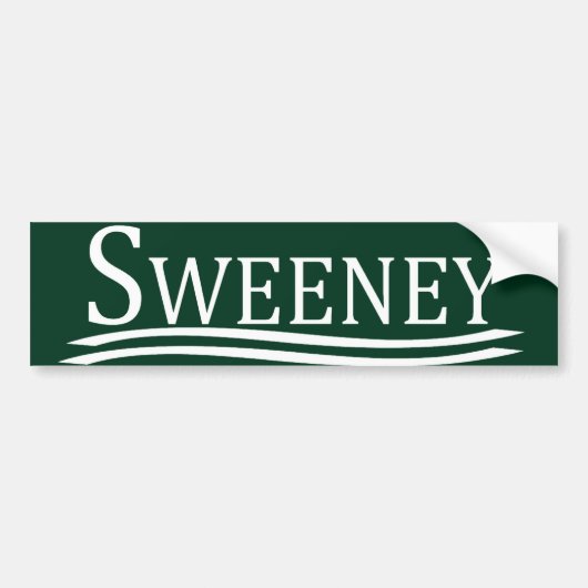 ジョーSweeneyのバンパーステッカー バンパーステッカー (正面)