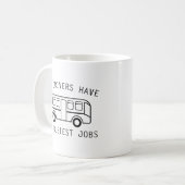 ジョ忙しブ コーヒーマグカップ (正面左)