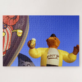 ジョ来ージと一緒に飛べ。 ジグソーパズル