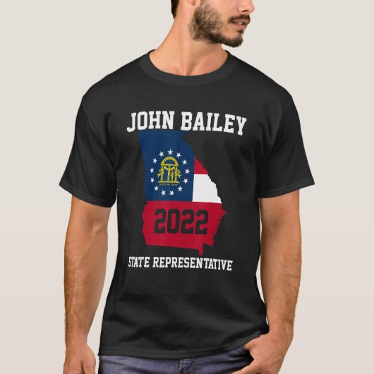ジョ選ン・ベイリー州代表 Tシャツ (正面)