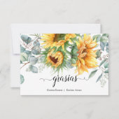 ジラソルデオトニョルスティコ サンキューカード (正面)