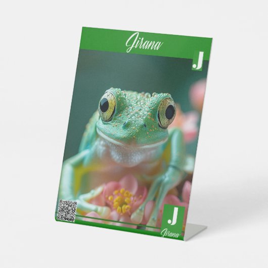 ジラナ 台座サイン (正面)
